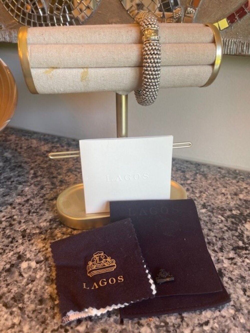 Lagos Caviar bracelet with box and card - Picture 13 of 15